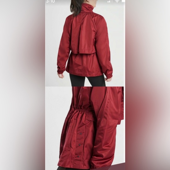 Athleta Escape Jacket. Women’s S. Deep red. Excellent condition - Picture 6 of 16